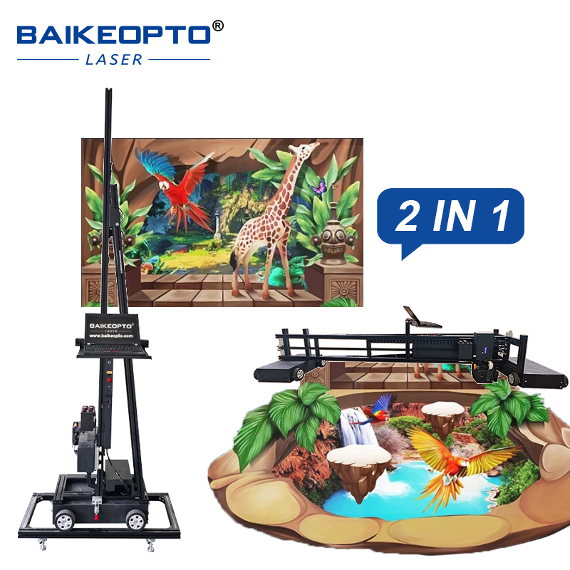 BK-UP600XT Cost-Effective 2-in-1 Inkjet Printer for Wall & Floor Durable Inkjet Wall and Floor Printer for Long-Term Performance